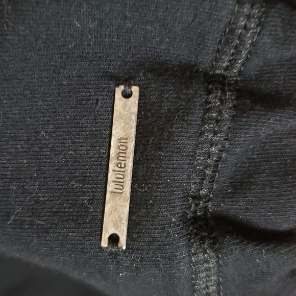 Lululemon Gratitude Wrap sweatshirt jacket black size 8 - Picture 13 of 13